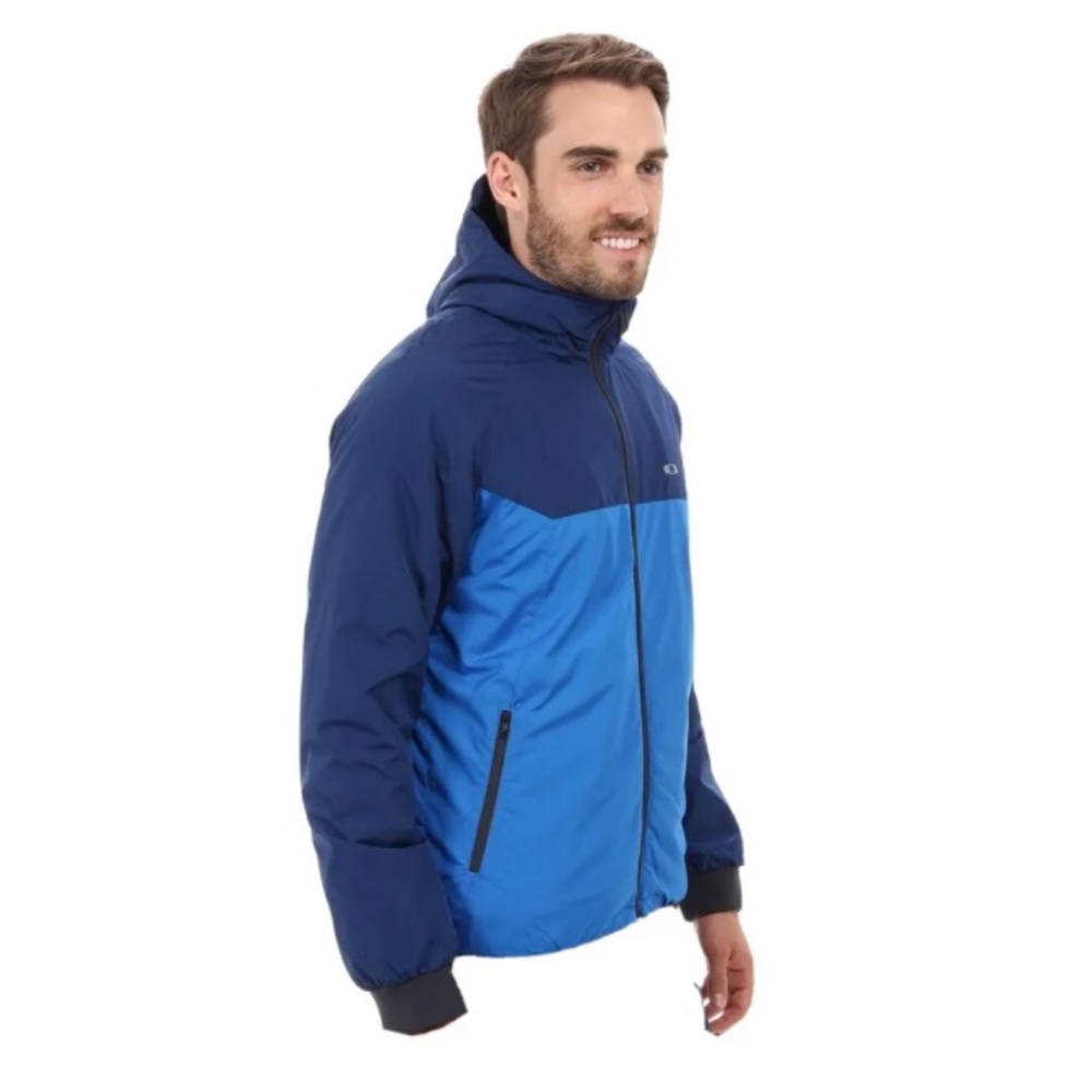 Oakley Can‎ Do Jacket Men’s L Blue Water Repellent Ski Snowboard Winter Coat